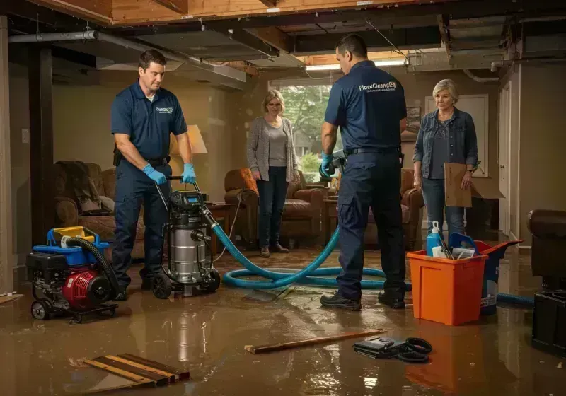 Basement Water Extraction and Removal Techniques process in Creve Coeur, IL